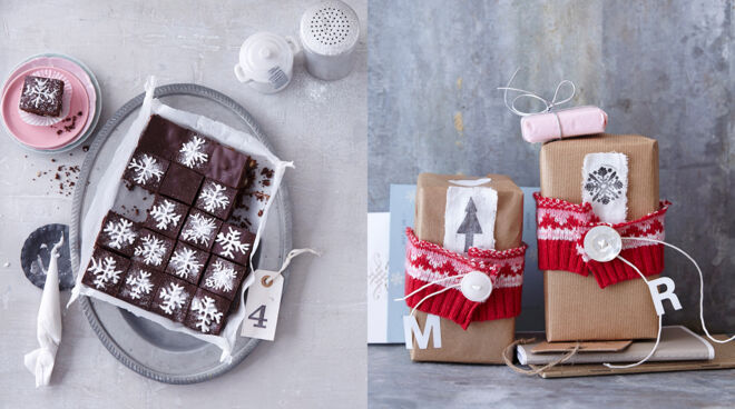 Geschenke aus der Küche Brownies als Geschenk verpacken Geschenke aus der Küche Brownies als Geschenk verpacken