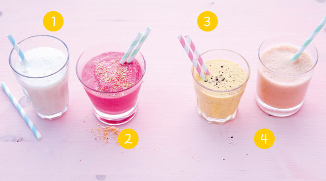 Sommerdrinks Rezepte für Milchshakes Sommerdrinks Rezepte für Milchshakes