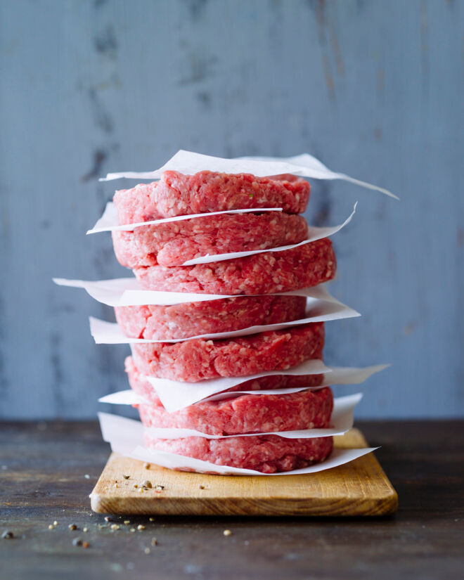 Burger im Bau Patty Burger im Bau Patty