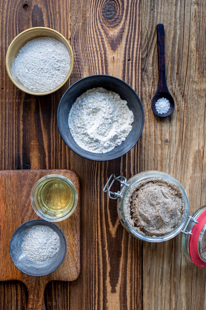 Zutaten Sauerteigbrot Zutaten Sauerteigbrot