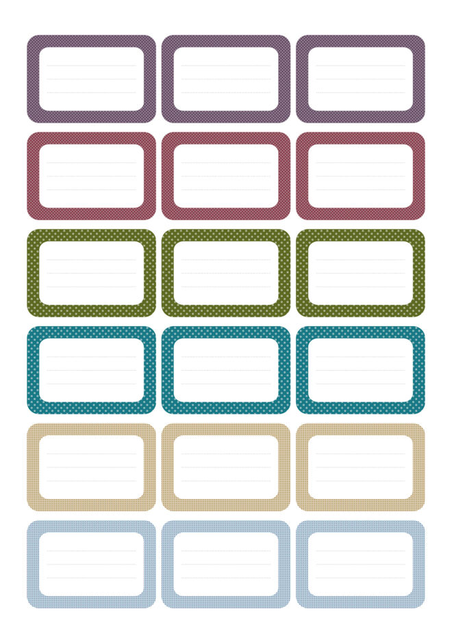 Geschenke aus der Küche gepunktete Etiketten zum Download Geschenke aus der Küche gepunktete Etiketten zum Download