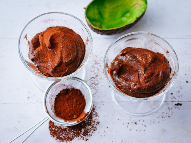 Avocado-Schoko-Dessert Avocado-Schoko-Dessert