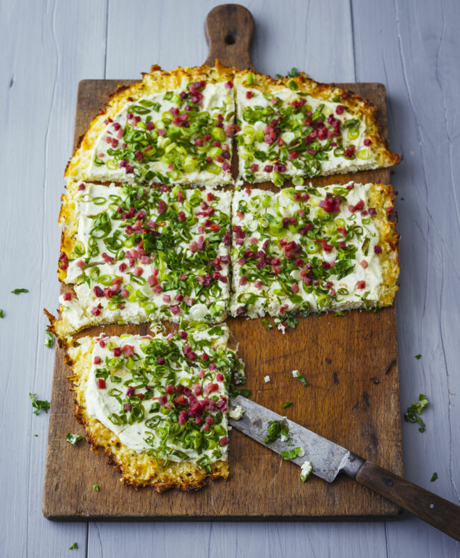 Blumenkohl-Pizza Blumenkohl-Pizza