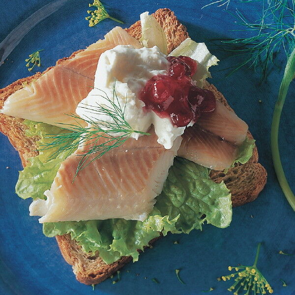 Forellenfilet auf Toast Rezept | Küchengötter