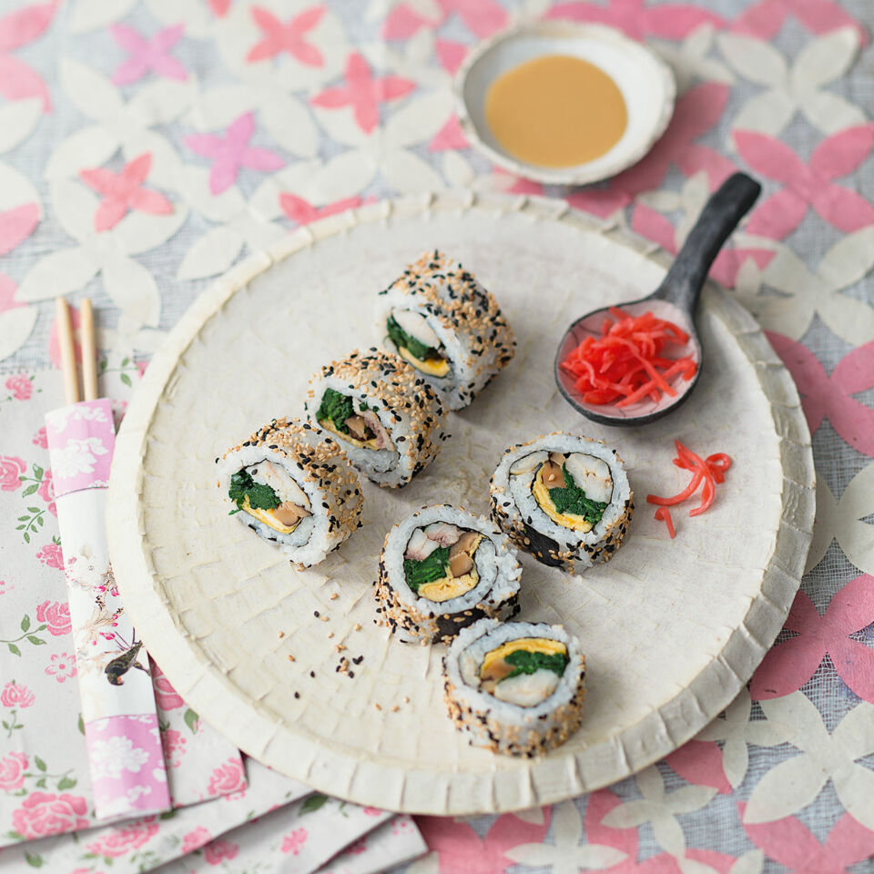 Ura Maki Mit Gegrilltem Karpfen Rezept Kuchengotter