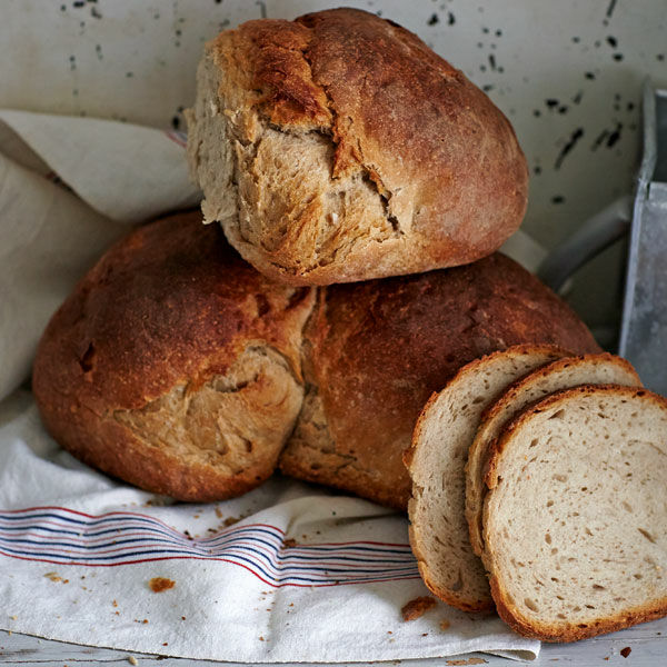 Genetztes Bauernbrot Rezept | Küchengötter