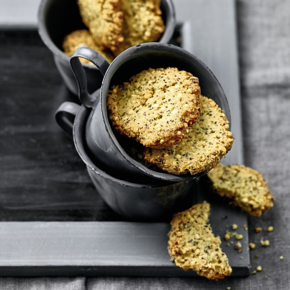 Quinoa Mohn Cookies I Rezept Fur Den Thermomix Kuchengotter