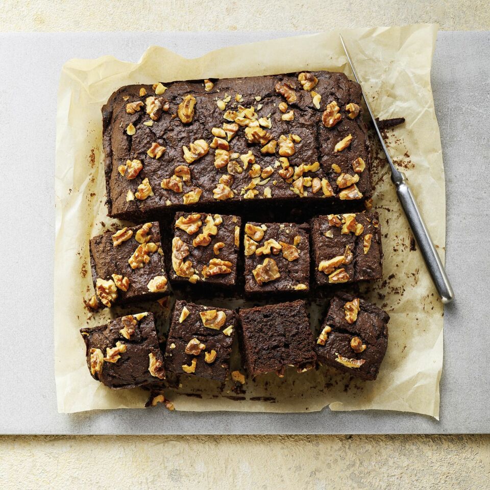 Rote-Bete-Walnuss-Brownies Rezept | Küchengötter