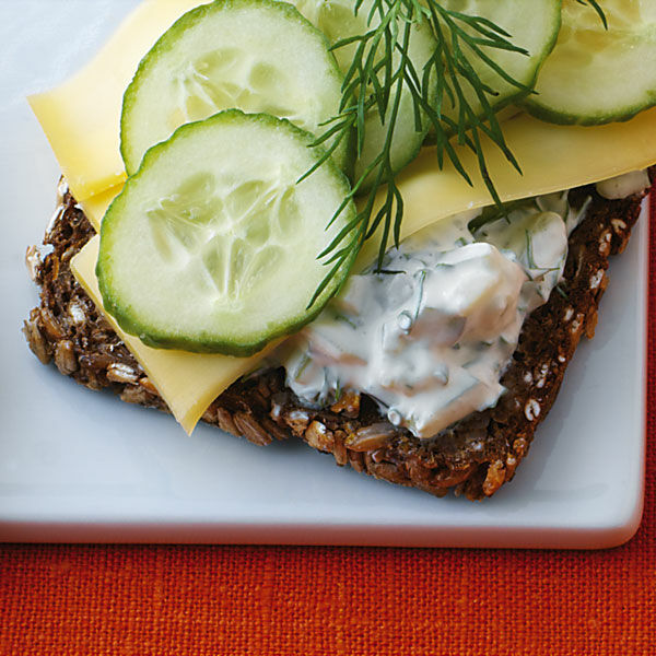 Gouda-Gurken-Brote Rezept | Küchengötter