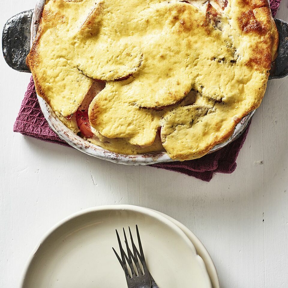 Tomaten-Mais-Gratin Rezept | Küchengötter