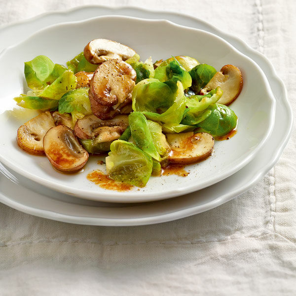 Ofenfrikadellen In Champignonlauchzwiebelrahm Rezept Lecker