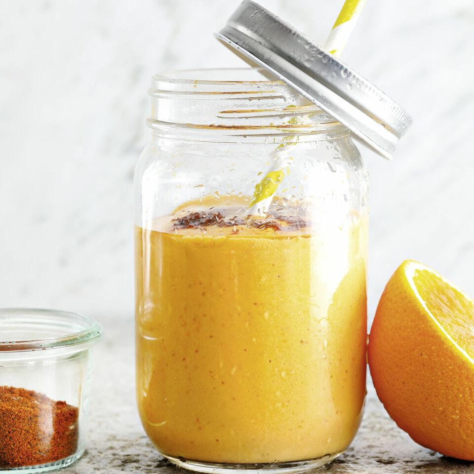 Fruchtiger Protein Shake Mit Orange Rezept Kuchengotter