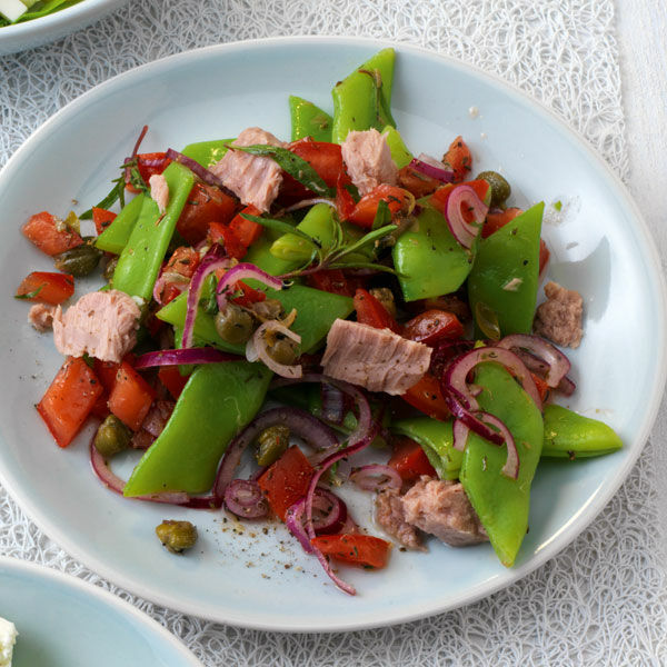 Grune Bohnen Salat Mit Thunfisch Rezept Kuchengotter