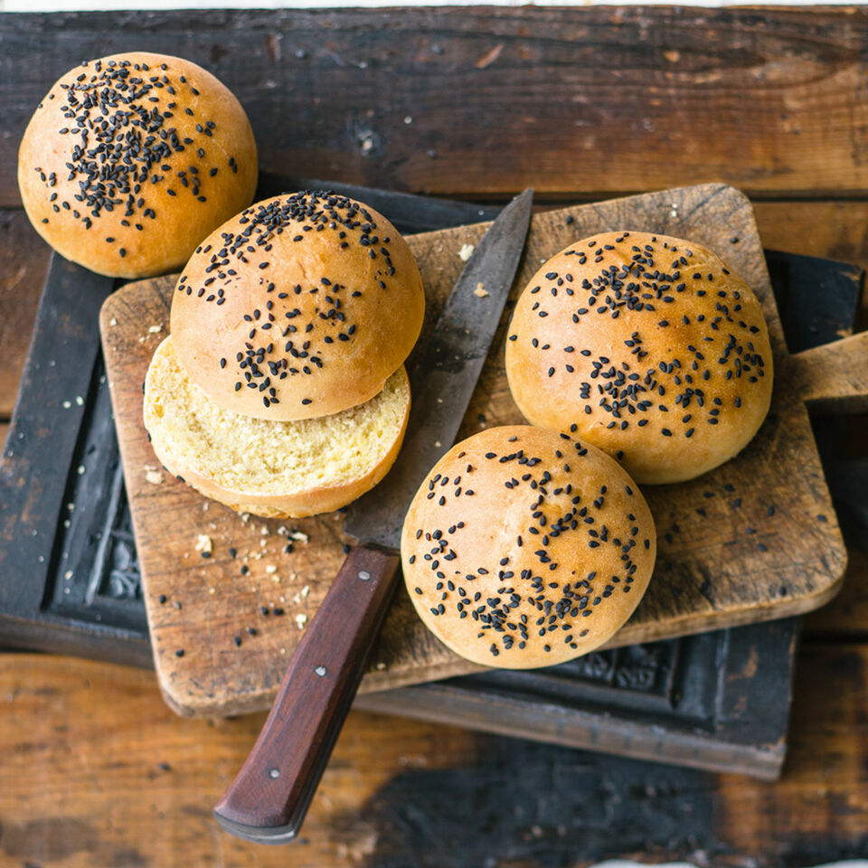 Orientalische Burgerbrötchen Rezept | Küchengötter